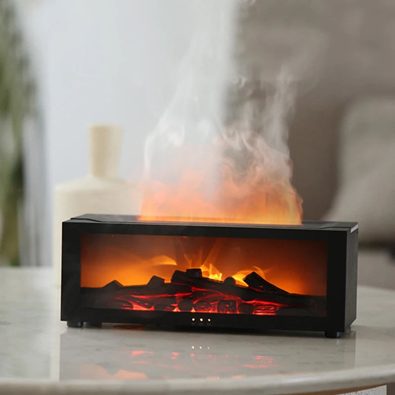 Fireplace Aroma Oil Humidifier