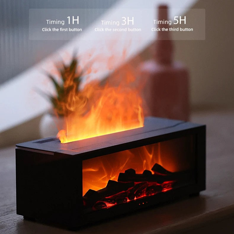 Fireplace Aroma Oil Humidifier