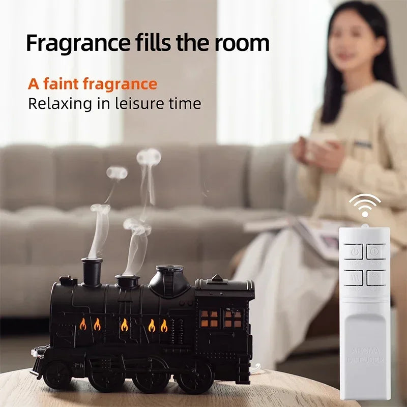 Puffing Train Oil Humidifier