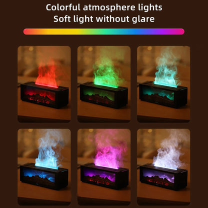 Fireplace Aroma Oil Humidifier